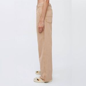 RE/DONE utility cargo jeans khaki Size 26 see measurements Straight Leg